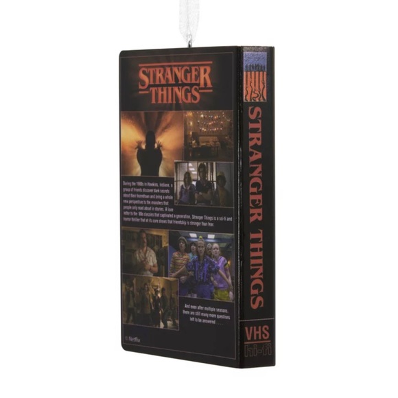 Hallmark Stranger Things VHS Christmas Ornament New in Box - Picture 7 of 8